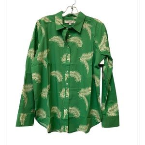 Brand: LOFT
Style: TOP Long Sleeve
Color: GREEN
Size: s